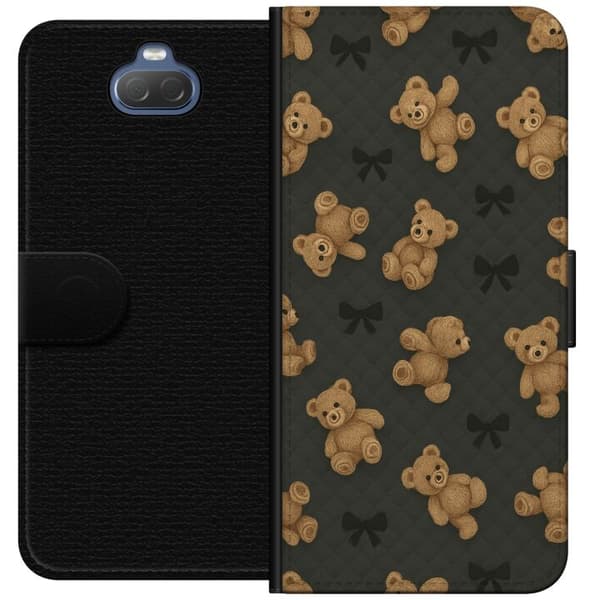 Sony Xperia 10 Lompakkokotelo Teddy Halauksia