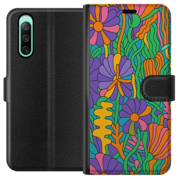 Sony Xperia 10 IV Lommeboketui Color Pop