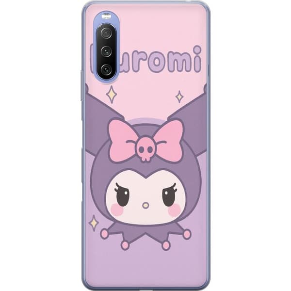 Sony Xperia 10 III Lite Läpinäkyvä kuori Kuromi Kawaii