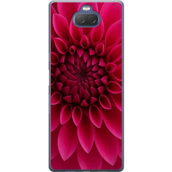 Sony Xperia 10 Plus Läpinäkyvä kuori Rosecore