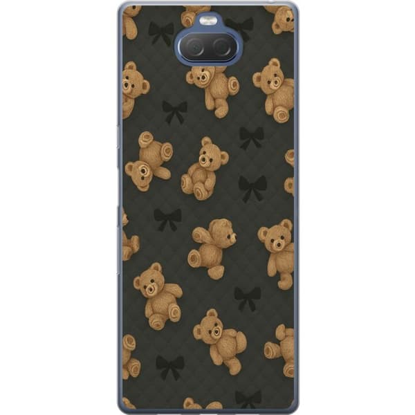 Sony Xperia 10 Plus Gennemsigtig cover Teddy Knus
