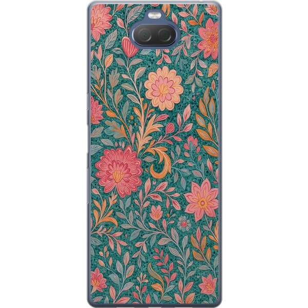 Sony Xperia 10 Plus Gjennomsiktig deksel Floral Dream
