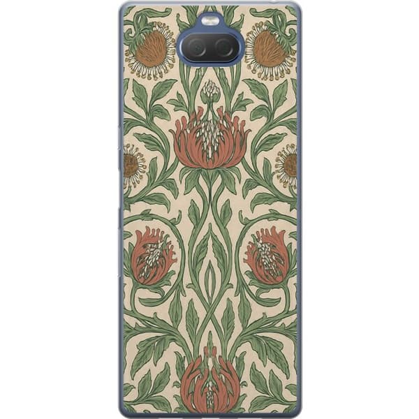 Sony Xperia 10 Plus Gennemsigtig cover Blad Detaljer