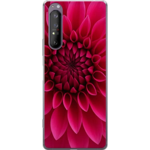 Sony Xperia 1 II Läpinäkyvä kuori Rosecore