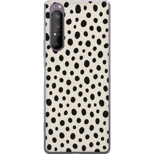 Sony Xperia 1 II Läpinäkyvä kuori Dot Dance