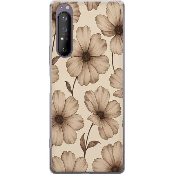 Sony Xperia 1 II Läpinäkyvä kuori Pastel Rush