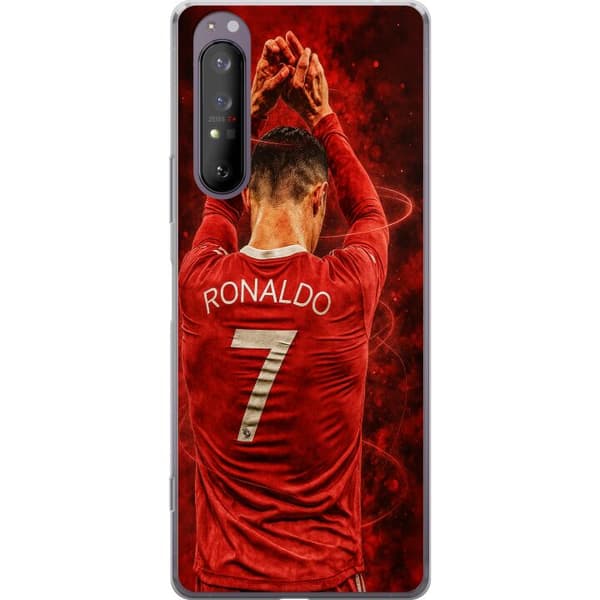 Sony Xperia 1 II Gjennomsiktig deksel Ronaldo