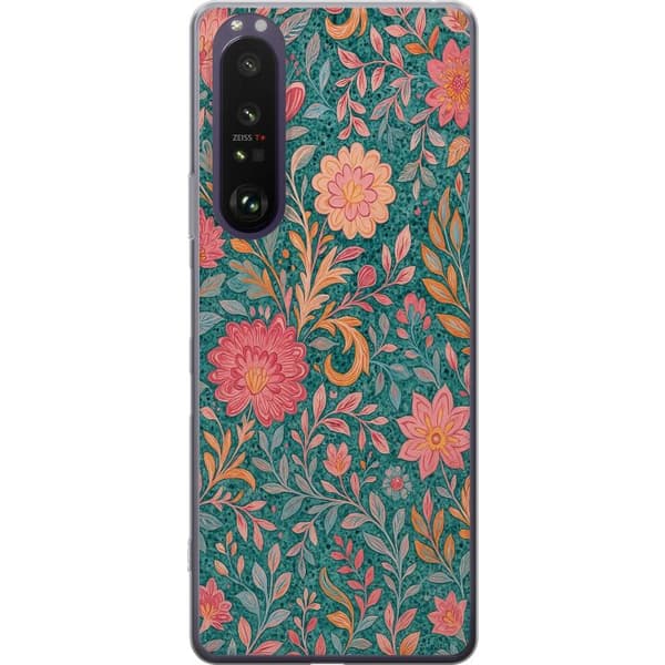 Sony Xperia 1 III Läpinäkyvä kuori Floral Dream