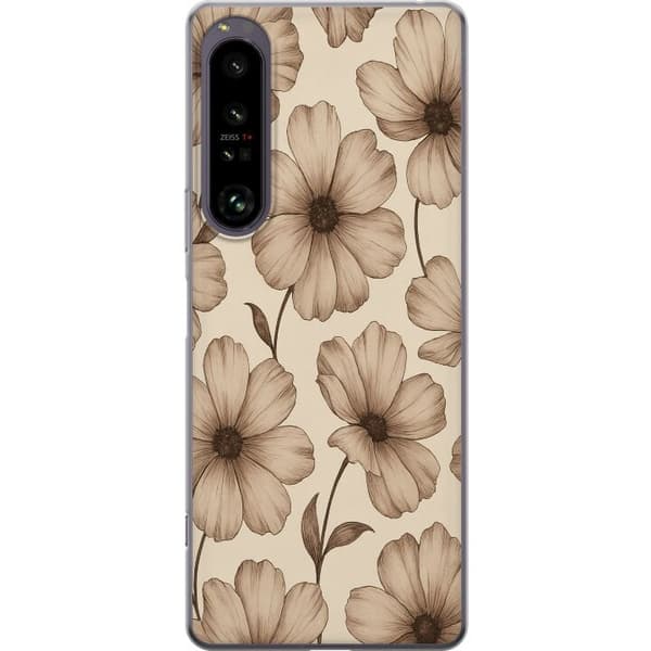 Sony Xperia 1 IV Gjennomsiktig deksel Pastel Rush