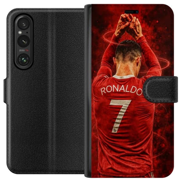 Sony Xperia 1 VI Lompakkokotelo Ronaldo