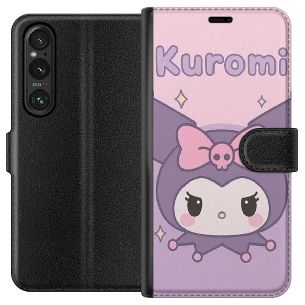 Sony Xperia 1 VI Lompakkokotelo Kuromi Kawaii