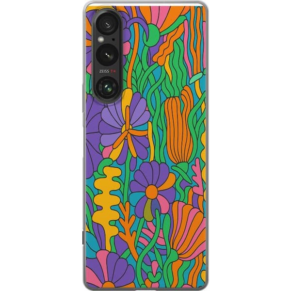 Sony Xperia 1 VI Gennemsigtig cover Farveeksplosion