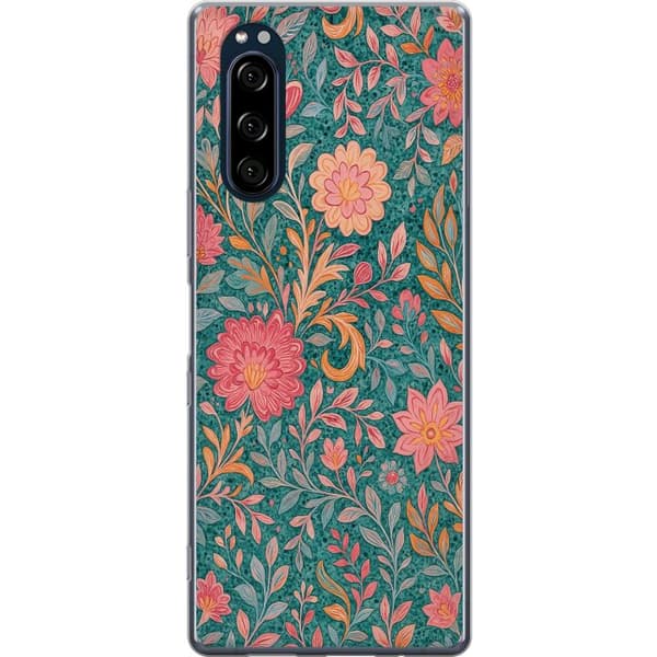 Sony Xperia 5 Läpinäkyvä kuori Floral Dream