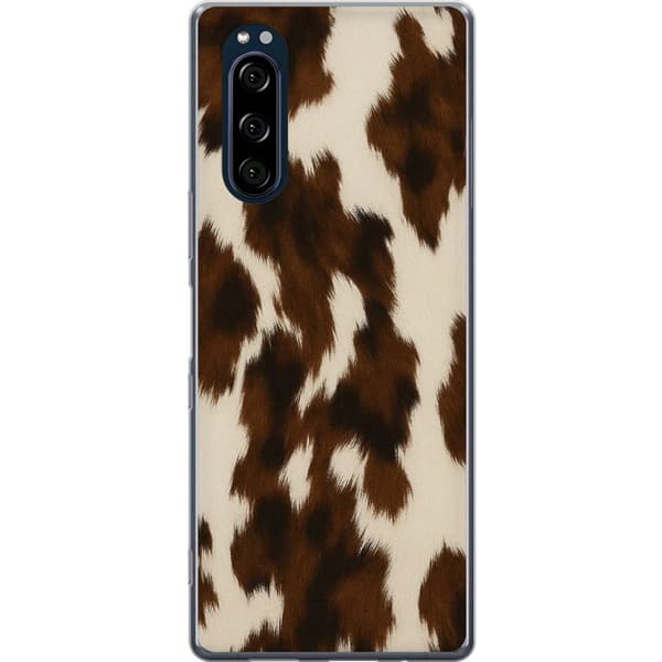 Sony Xperia 5 Gennemsigtig cover Farve Sprøjt