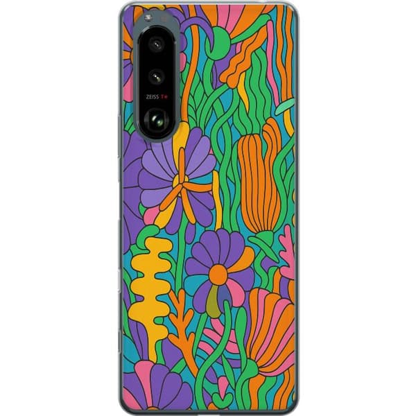 Sony Xperia 5 III Läpinäkyvä kuori Värien räjähdys