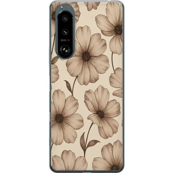 Sony Xperia 5 III Läpinäkyvä kuori Pastel Rush
