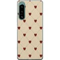 Miniatyrbillede 1 af 3: Sony Xperia 5 IV Gennemsigtig cover Hjertegitter
