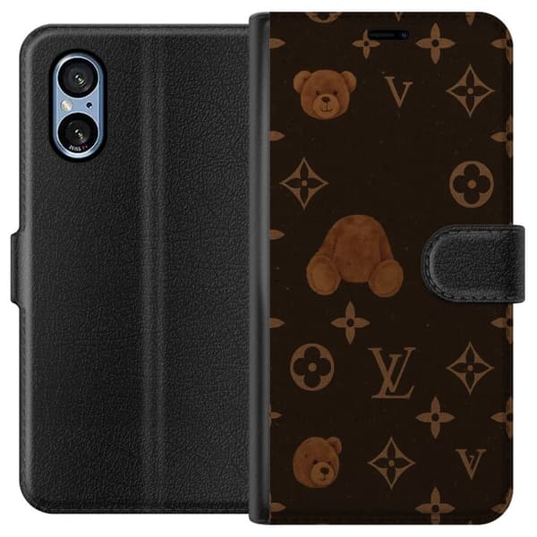 Sony Xperia 5 V Lompakkokotelo Plush Luxe