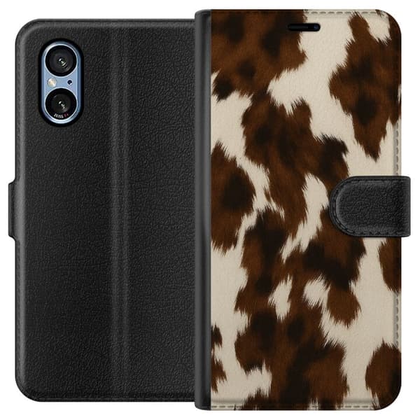 Sony Xperia 5 V Lompakkokotelo Värisuihku