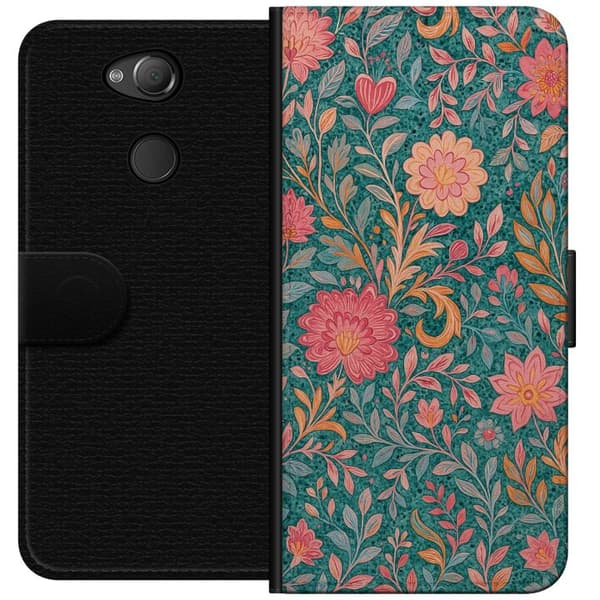 Sony Xperia XA2 Lommeboketui Floral Dream