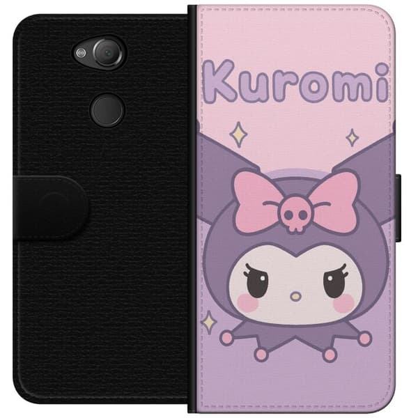 Sony Xperia XA2 Lommeboketui Kuromi Kawaii