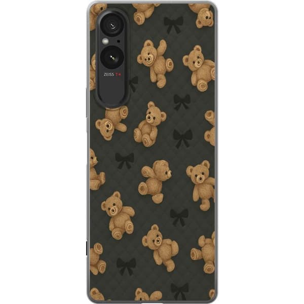 Sony Xperia 5 V Gennemsigtig cover Teddy Knus