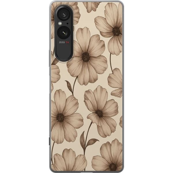 Sony Xperia 5 V Gjennomsiktig deksel Pastel Rush