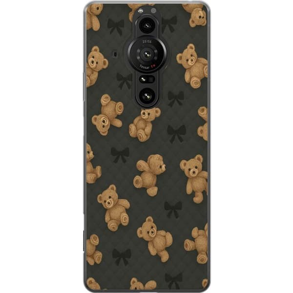 Sony Xperia Pro-I Läpinäkyvä kuori Teddy Halauksia