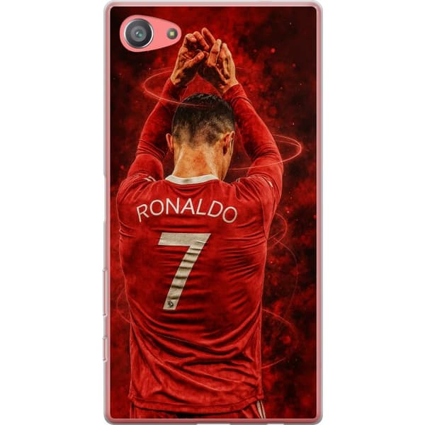 Sony Xperia Z5 Compact Läpinäkyvä kuori Ronaldo