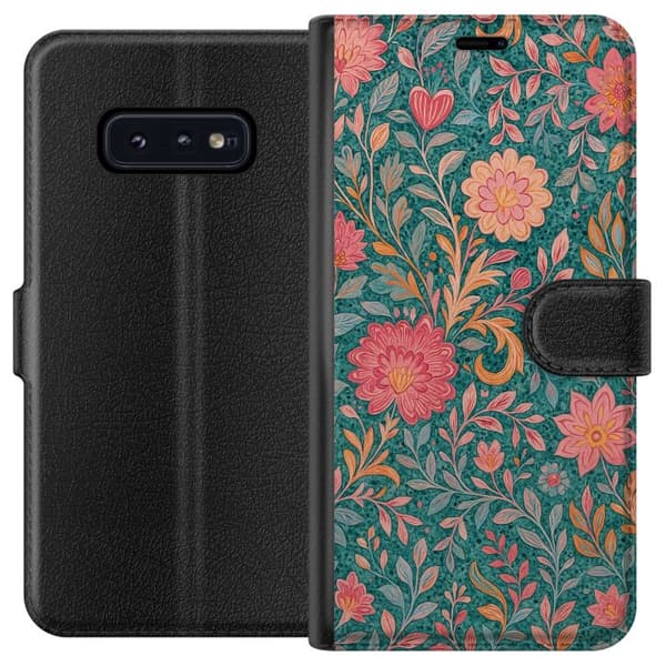 Samsung Galaxy S10e Tegnebogsetui Floral Dream