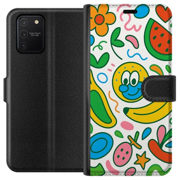 Samsung Galaxy S10 Lite Lommeboketui Sommerfuglslør