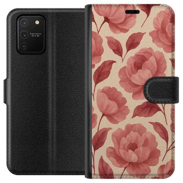 Samsung Galaxy S10 Lite Lommeboketui Rose Blomst