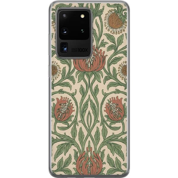 Samsung Galaxy S20 Ultra Läpinäkyvä kuori Petali Yksityiskohdat