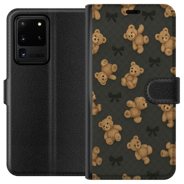 Samsung Galaxy S20 Ultra Lompakkokotelo Teddy Halauksia