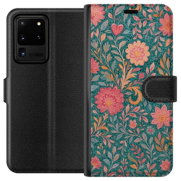 Samsung Galaxy S20 Ultra Lommeboketui Floral Dream