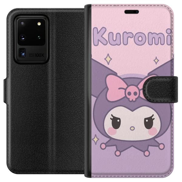 Samsung Galaxy S20 Ultra Lompakkokotelo Kuromi Kawaii