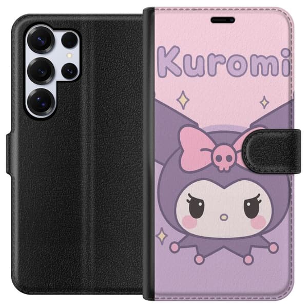 Samsung Galaxy S25 Ultra Lompakkokotelo Kuromi Kawaii