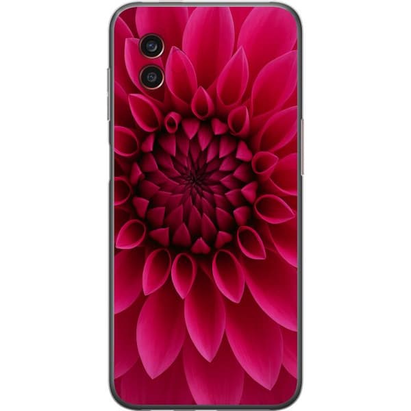 Samsung Galaxy Xcover6 Pro Genomskinligt Skal Rosecore