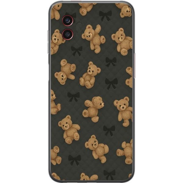 Samsung Galaxy Xcover6 Pro Genomskinligt Skal Teddy Hugs