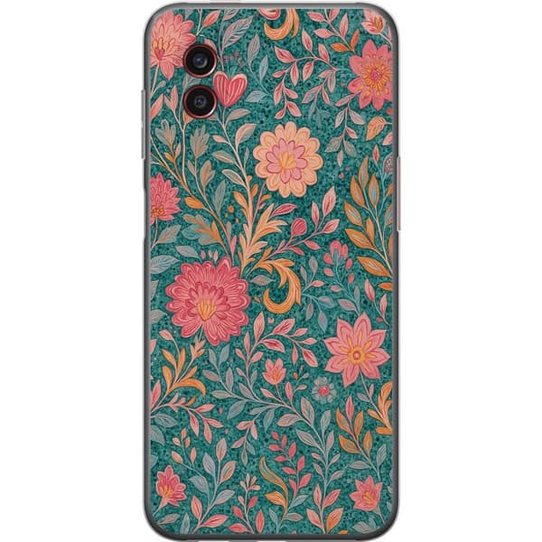 Samsung Galaxy Xcover6 Pro Genomskinligt Skal Floral Dream