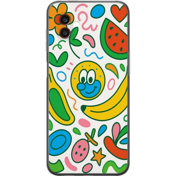 Samsung Galaxy Xcover6 Pro Genomskinligt Skal Butterfly Veil