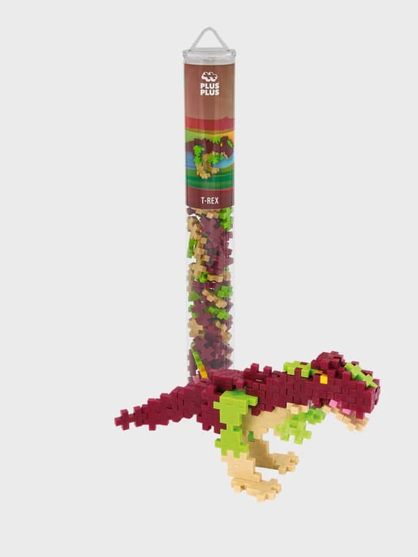 Plus plus 100 bitar - T-Rex