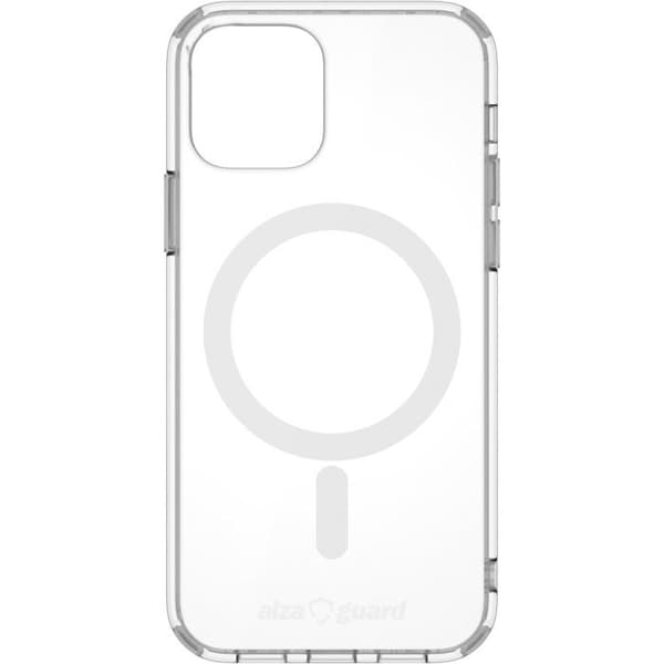 AlzaGuard Crystal Clear TPU-fodral kompatibelt med Magsafe för iPhone 12 / 12 Pro