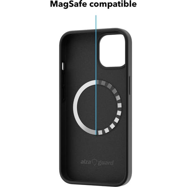 AlzaGuard Crystal Clear TPU-fodral kompatibelt med Magsafe för iPhone 12 / 12 Pro