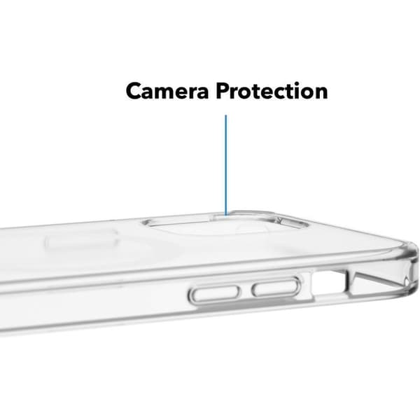 AlzaGuard Crystal Clear TPU-fodral kompatibelt med Magsafe för iPhone 12 / 12 Pro