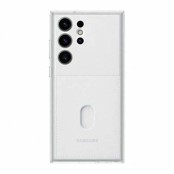 Fodral och fodral - SAMSUNG - Galaxy S23 Ultra - Förstärkt urtavla - Förstärkt skydd - Vit