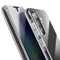 Miniatyrbild 2 av 5: Heltäckande skal för Samsung A36 med upphöjd kamera och transparent design