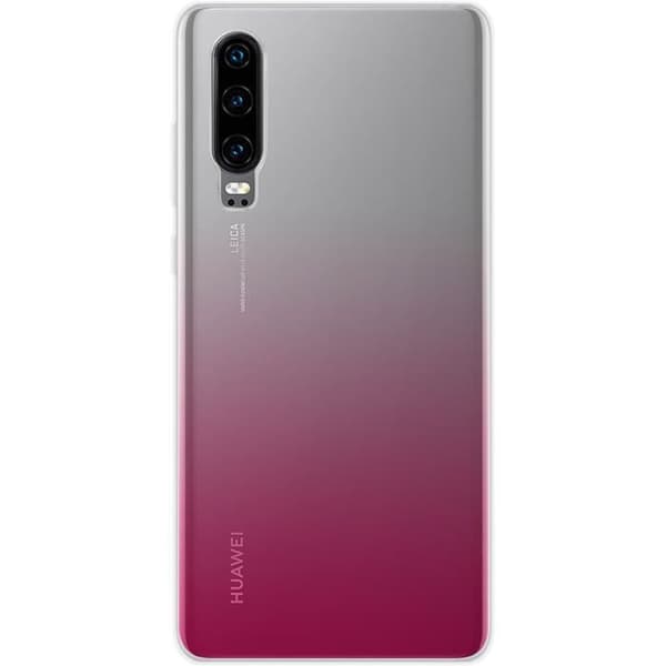 Mjukt fodral - Huawei - P30 - Colorblock - Rosa - Designskydd
