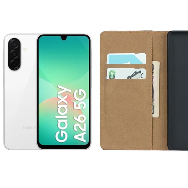 Samsung Galaxy A26 fodral plånbok skal korthållare