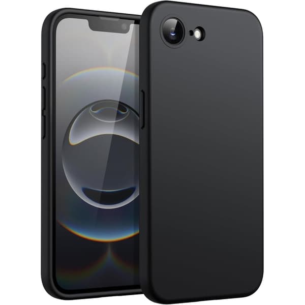 iPhone 16E Svart Matt Hardt Deksel